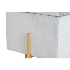 REPOSAPIES DE POLIÉSTER METAL 45X45X45 TAPA - Product Image 4