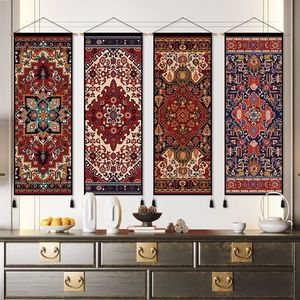 <span class=keywords><strong>Tapisserie</strong></span> Électrique Décorative Murale de Fond Marocain en Tissu Non-Tissé à Motif Floral de Style Traditionnel - Product Image 4