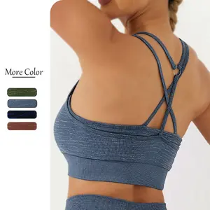 Liền mạch Áo ngực chạy thể thao đồ lót một mảnh Jumpsuit Carrie underwood yoga quần Áo yoga quần áo giá cả phải chăng Yoga mặc