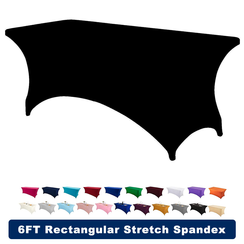 Spandex extensible rectangulaire de 6 pieds