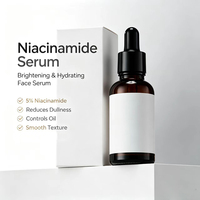 Sérum Visage Hydratant et Éclaircissant 30ml à la Niacinamide et aux AHA pour un Teint Uniforme – Marque Blanche