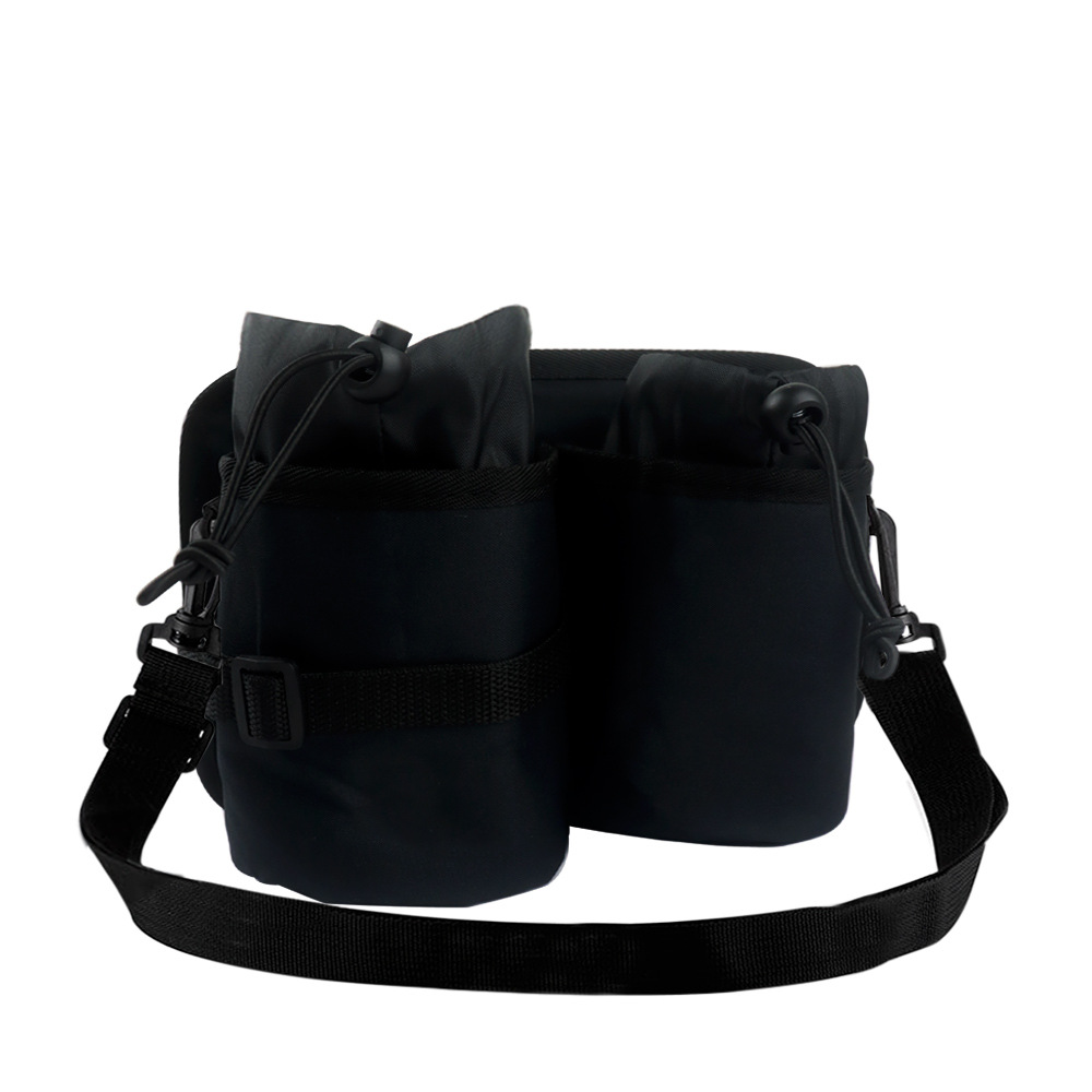 Le sac durable de stockage de support de tasse de voyage de sac de boissons de bagage de voyage de carte blanche de support de tasse de voyage de bagage adapte toutes les poignées de valise