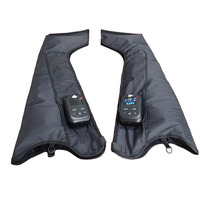 Masseur de jambes à compression d'air professionnel avec manchette longue, bottes de récupération sportive pour usage domestique, soulagement de la douleur musculaire, circulation sanguine
