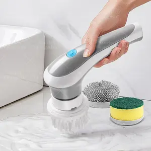 Toiltet bagno scrubber elettrico portatile spin pulizia automatica della spazzola elettronica