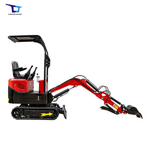 Escavatore Cingolato con Motore Koop da 1T a Prezzo all'Ingrosso, Alta Efficienza, Attrezzo per Giardino Domestico, Lama Pala, Nuova Macchina 2025 - Product Image 1