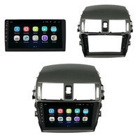 Autoradio Android pour tableau de bord de Corolla 2007-2013, Octa Core 4 Go 64 Go, CarPlay, DSP, 4G, GPS, Multimédia