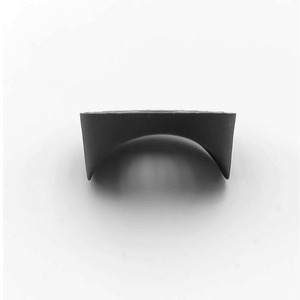 Conector de Plástico Negro Tipo Pico de Pato Shi Hong, Pieza de Fijación en Arco para Herrajes de Mesa y Silla - Product Image 1