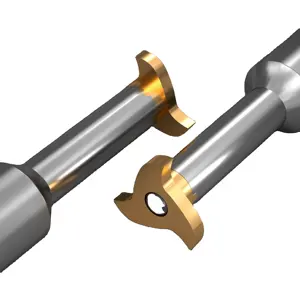 T形槽TXC铣削系列锁齿型iscar T6 T8螺纹车削面数控开槽刀具硬质合金刀片
