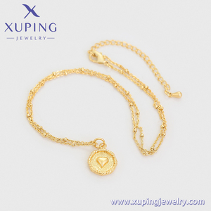 Collar-01806 xuping joyería moda 14K chapado en oro elegante Antiguo Real colgante collar mujeres - Product Image 2