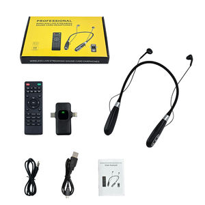 Tarjeta de Sonido Inalámbrica GAW-E8, Auriculares <span class=keywords><strong>para</strong></span> Transmisión <span class=keywords><strong>en</strong></span> <span class=keywords><strong>Vivo</strong></span> con Batería de 400 mAh y Alcance de 15 Metros <span class=keywords><strong>para</strong></span> Transmisión, Juegos, <span class=keywords><strong>Chat</strong></span> y Canto - Product Image 6