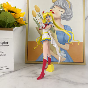 Figuras de Acción de Sailor Moon de 23cm, Bonito Soldado, Adorno de Juguete de PVC de Dibujos Animados, Figura de Anime Coleccionable - Product Image 2