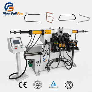 Máquina dobladora de tubos de doble cabezal para tubos redondos de acero inoxidable, dobladora hidráulica automática para sillas de ruedas médicas - Product Image 1