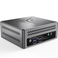 Factory Latest Mini Pc Computer JK01 Inte-l Ce-leron N5095/N4500 SO-DIMM DDR4*2 Colorful RGB SMART Win11 Industrial 8k Gaming Pc
