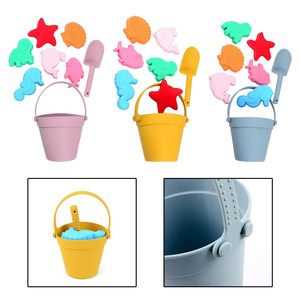 Juguetes de Animales de Silicona en Oferta para Accesorios de Playa de Verano, Juguetes Plegables para Playa y Arenero para Bebés, Cubo y Pala - Product Image 4