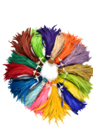 40-45cm Cock Coque Tail Poulet Coq Plume pour Craft DIY Costume Millnery Hat Accessory Stage Party Carnival Wedding Decor