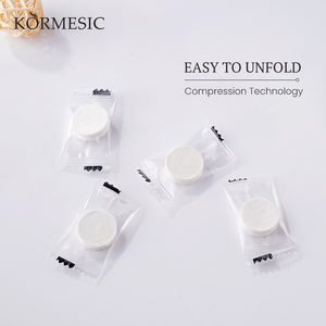 KORMESIC - Paquete de 20 Mascarillas Faciales Orgánicas de Compresión, de Algodón Suave, Cuidado de la Piel Coreano, Mascarilla Corporal Ahorradora de Agua - Product Image 5