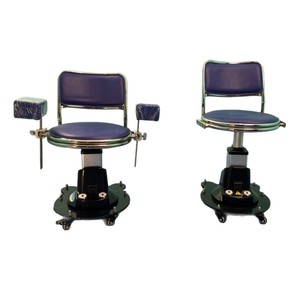 Chaise médicale électrique réglable en hauteur, rotation, usage hospitalier, coussin en mousse en cuir PU - Product Image 5