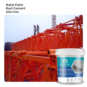 Agente de Conversión para Eliminar Óxido de Alto Contenido de Sólidos, Sin Necesidad de Pulir, Aplicar <span class=keywords><strong>Sobre</strong></span> Óxido, Pintura de Protección Industrial para Metales - Product Image 1