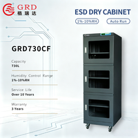 GRD730CF 730L Armoire de déshumidification à haute efficacité 1%-10% HR pour les domaines des semi-conducteurs, des plaquettes, de l'électronique, du médical et des nouvelles énergies