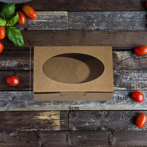 Kotak Kaku Kertas Kraft yang Indah untuk Sabun Permen Roti-Cetak Logo Kustom Offset Kemasan Transparan untuk Pernikahan Pesta - Product Image 5