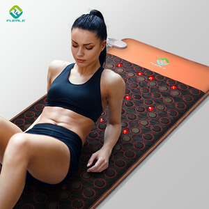 Tapis chauffant infrarouge Fuerle 7 Gemstones Mat Rainbow, tapis chauffant pour tout le corps avec pierres et cristaux naturels des chakras - Product Image 5