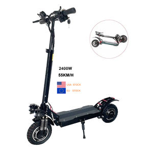 EU US Stock 10 pollici 2400w scooter elettrico doppio motore e batteria elektrikli scooter escoter e <span class=keywords><strong>elektro</strong></span> fuori strada per la mobilità 48v - Product Image 1