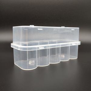 유리 병 상자 10ml 동결 건조 분말 상자 PP 애완 동물 백신 뚜껑 플라스틱 투명 포장 상자 도매 - Product Image 4