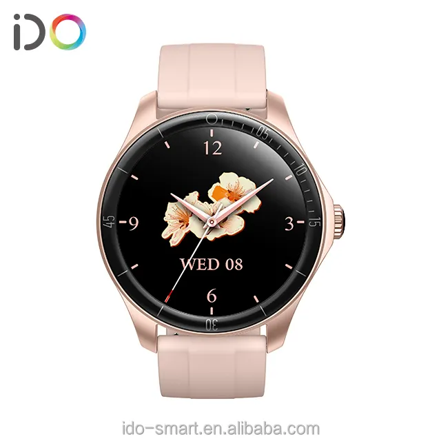 Reloj inteligente de buena calidad con 1 año de garantía, 1,38 pulgadas, 2024 IP68, resistente al agua, pulsera de moda con diente azul, Monitor de ritmo cardíaco para hombres y mujeres