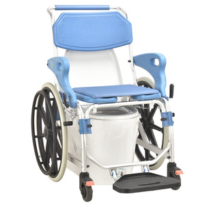 Adjustable Foldable Bathroom Safety Equipment-Elderly Disabled Individuals' Bath <b>Shower</b> Chair - Product Image 2