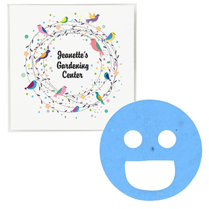 Sachets de graines personnalisés en forme de sourire – Plantables, pour une ambiance joyeuse et optimiste – Cadeau d'encouragement promotionnel en gros - Product Image 2