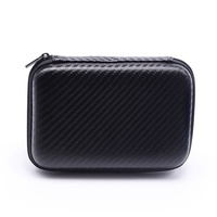 Tas penyimpanan Multi ukuran EVA casing pelindung cangkang keras ritsleting produk Digital kabel Data Hard Disk ceta-pu tahan guncangan