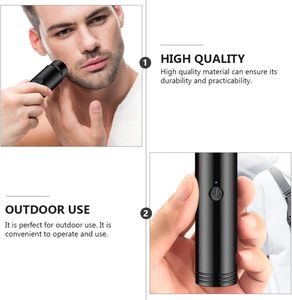 เครื่องโกนหนวดไฟฟ้าขนาดพกพา มัลติฟังก์ชั่น กำลังแรง ชาร์จผ่าน USB กันน้ำ พกพาสะดวก - Product Image 3