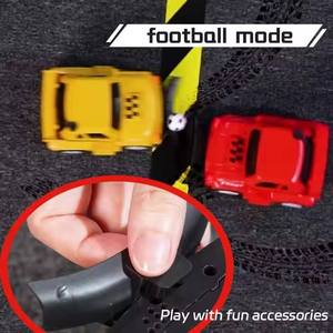 ITTL 2,4G Control remoto <span class=keywords><strong>Crash</strong></span> <span class=keywords><strong>Car</strong></span> 2 jugadores RC pulverización expulsión parachoques coches con sonido ligero fútbol batalla coche juguetes para niños - Product Image 5