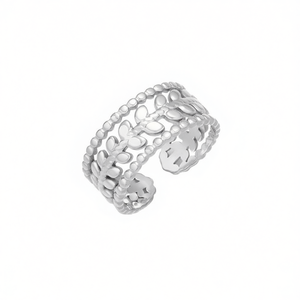 Anillo de Moda Amy Amy A3475 para Mujer, Aleación con Diseño de Planta, Estilo Bohemia, Uso Diario, Regalo, Joyería - Product Image 3