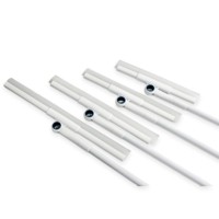 Squeegee en PP de haute qualité 50cm 40cm 36cm 30cm, manche en plastique réutilisable, auto-essoreur pour le nettoyage des fenêtres et des sols, professionnel