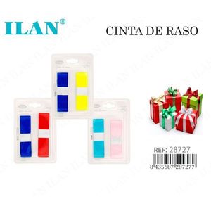 Cintas de Raso ILAN, Paquete de 2, Colores Surtidos, para Envolver Regalos - Product Image 3