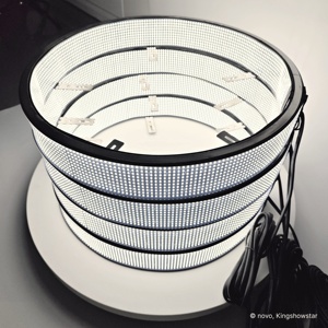 2024 mới nhất siêu sáng màu trắng tinh khiết 20 Row LED bánh xe ánh sáng cho xe tải off road phổ xe ô tô - Product Image 6