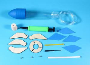 Cohete de Agua y Aire, Tecnología DIY, Material para Manualidades Infantiles, Experimento Científico para Estudiantes de Primaria - Product Image 5