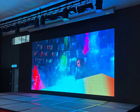 Écran LED fixe intérieur P4, résolution 8K, HDR10+, mur vidéo pour salle de spectacle