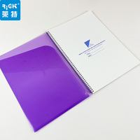 Carnet à spirales PP avec pages lignées, couverture en plastique, pour étudiants et bureau