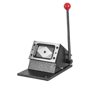 Heavy Duty Card Punching <b>Machine</b> Black Manual Operation High Safety Level <b>Paper</b> <b>Processing</b> Equipment - Product Image 1