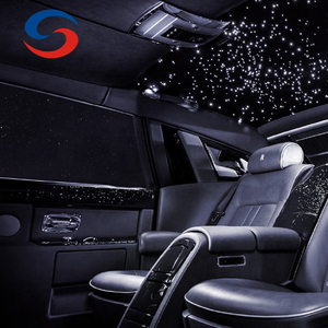 Kit de plafond étoilé à fibres optiques LED RGB pour voiture avec télécommande - Product Image 1