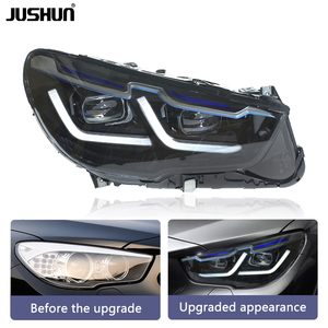 Conjunto de faros JUSHUN para BMW 5-Series GT F07 528i 535i 2010-2017 señal de giro de circulación diurna LED modificada - Product Image 1