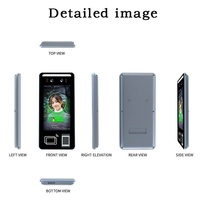 Système de sécurité biométrique Tendcent 5 pouces avec reconnaissance faciale, prise en charge NFC, RFID, empreintes digitales, OEM, ODM, SDK et reconnaissance faciale dynamique