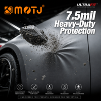 Film de protection de peinture auto-cicatrisant MOTJ TPU Color PPF Liquid Metal Jedi Pink 7,5 mil 2-en-1 pour voiture