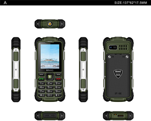 Nouveauté 2022 Téléphone mobile robuste 2G GSM F56 2,4 pouces IP68 Téléphone mobile robuste - Product Image 3