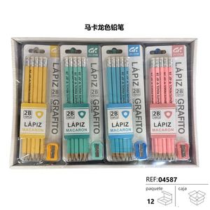 Lapiz Macaron 2B Pencils 10 Pieces Pack Of 12 Standard Pencils - Product Image 3