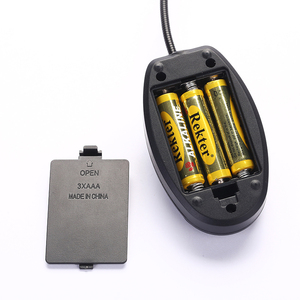 Lámpara <span class=keywords><strong>LED</strong></span> de escritorio con 3 modos de sujeción para el cuidado de los ojos, luz de lectura recargable por <span class=keywords><strong>USB</strong></span>, cuello de cisne Flexible de 360 grados, luz de mesa nocturna para cama - Product Image 5