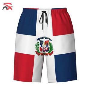 Shorts Deportivos Personalizados al por Mayor con Logotipo, Shorts con Bandera de República Dominicana, <span class=keywords><strong>Jamaica</strong></span> y México para Suministros Promocionales - Product Image 6