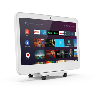 21.5 Inch Black <b>Portable</b> Smart <b>TV</b> Android 15 Touch Screen HD1080 6GB 128GB Built-in Camera 15000mAh Battery OEM ODM <b>Portable</b> Int - Product Image 1